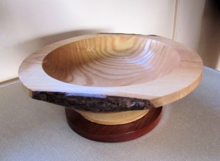 Bert Lanham's commended ash bowl